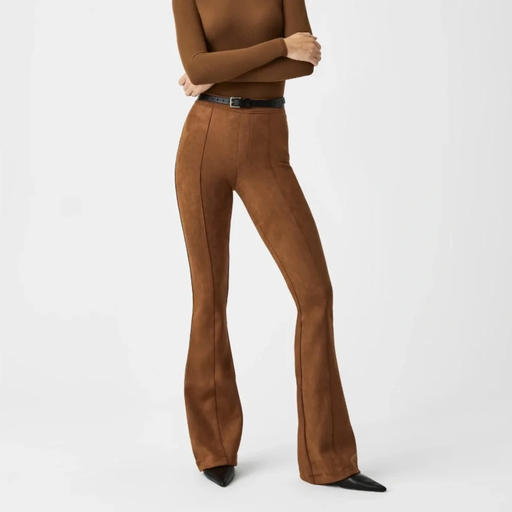SPANX Brown Flare Pants - Picture 2 of 6